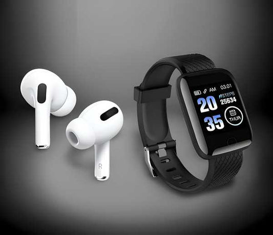 For Prani - Bluetooth Wireless Earbuds & Smart Watch Assorted Color