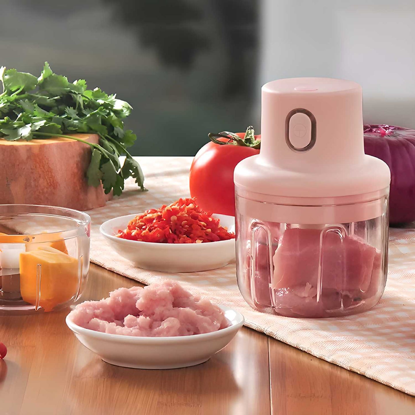 For Prani - Portable USB Rechargeable Electric Chopper